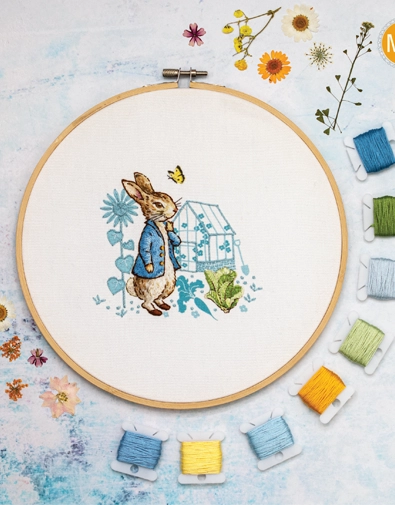 Peter Rabbit in the Garden Embroidery Kit Issue 0